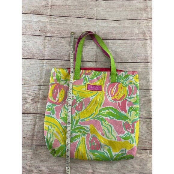 Lilly Pulitzer Estee Lauder Tropical Tote Bag - OS - Picture 7 of 11